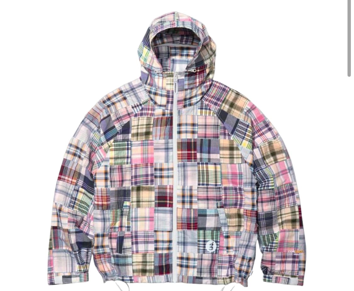 슈프림 패치워크 마드리스 후드집업 상품이미지1