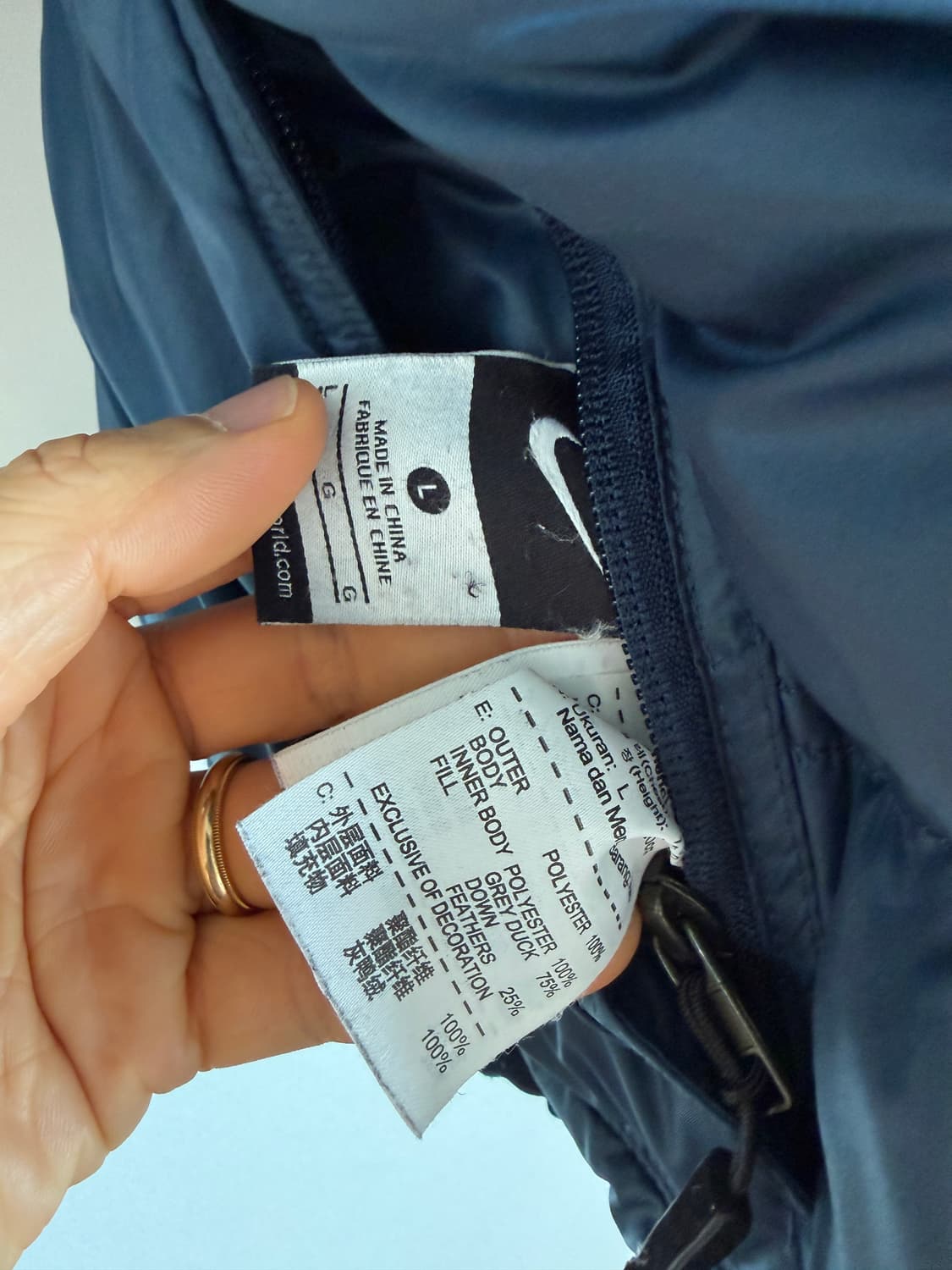 나이키(NIKE) 리버시블 덕다운 패딩 상품이미지9