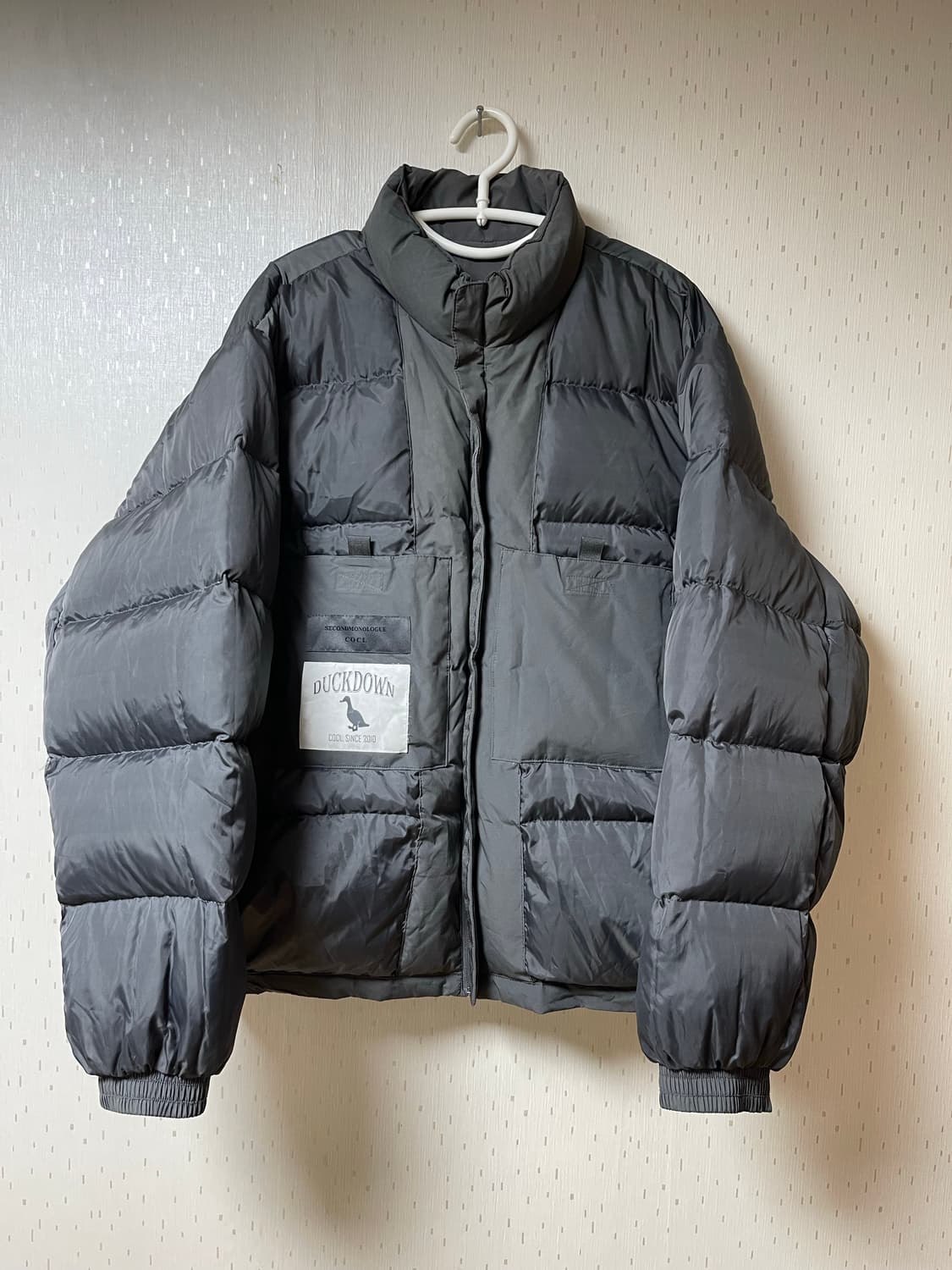 세컨모놀로그 커스텀어클락 에어포스 덕다운 패딩자켓 XL 상품이미지5