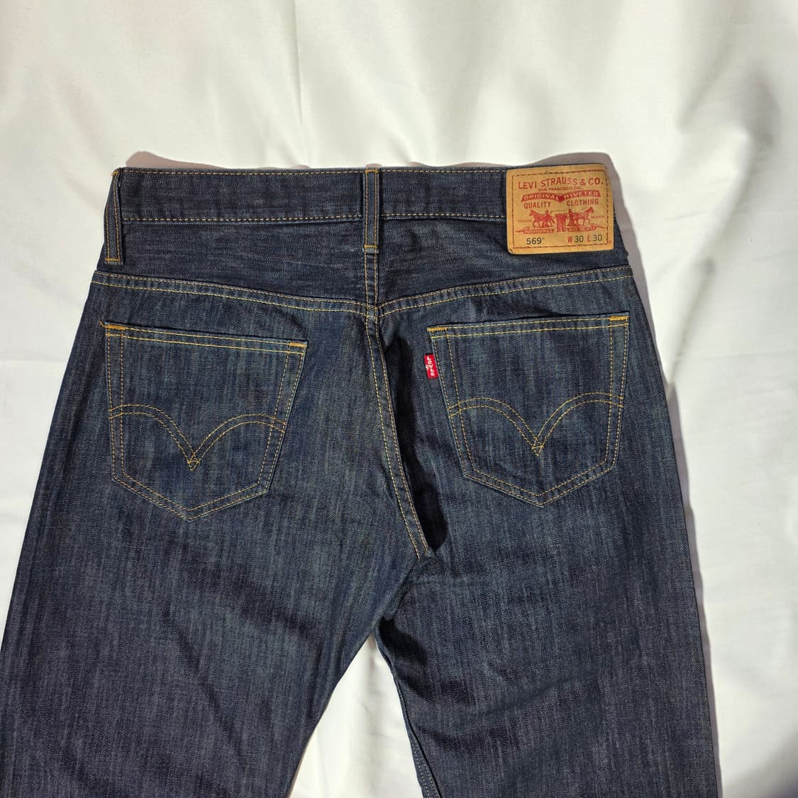 [W30L30]00s 리바이스 569 루즈스트레이트핏 데님팬츠 상품이미지8