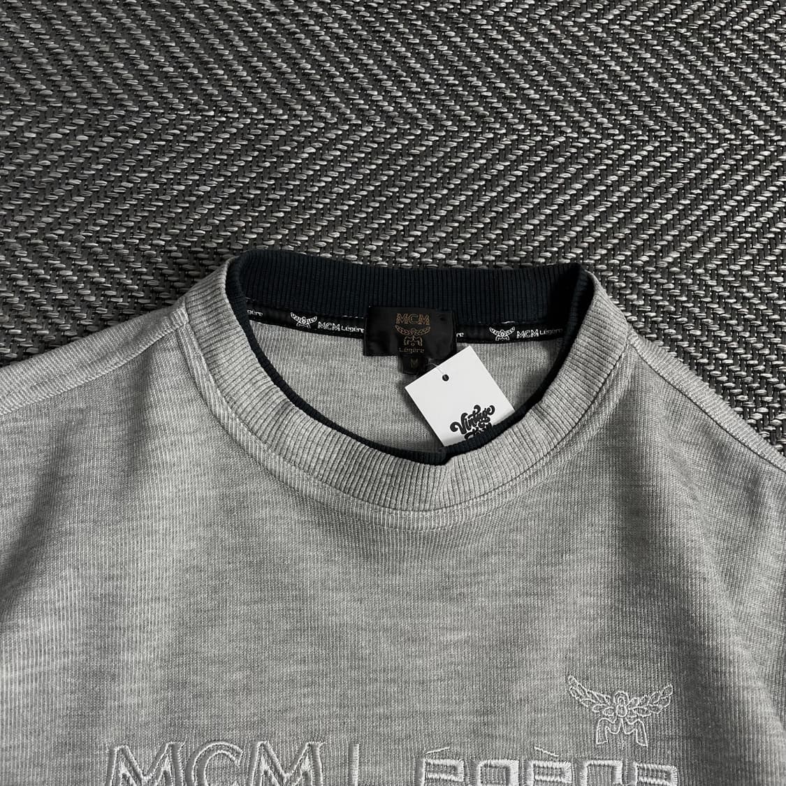 90s MCm 빅로고 아카이브 크루넥 맨투맨o 3107 상품이미지4