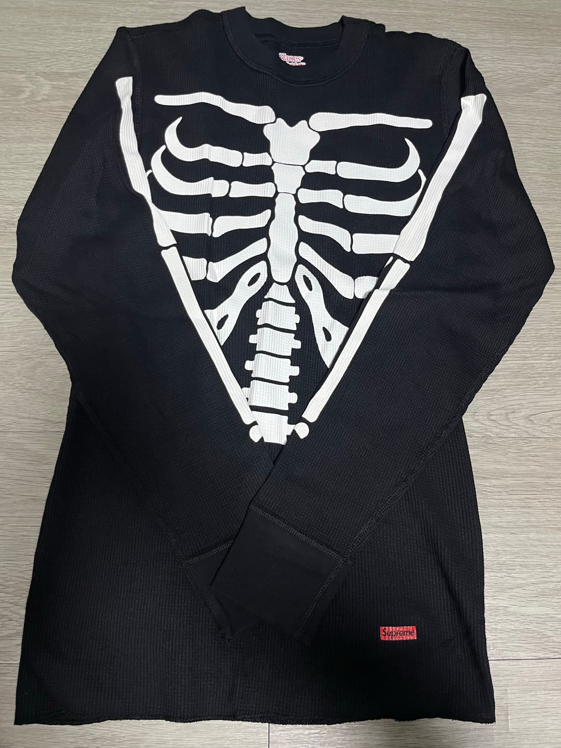 슈프림 헤인즈 본즈 써멀 크루 내츄럴 상품이미지2