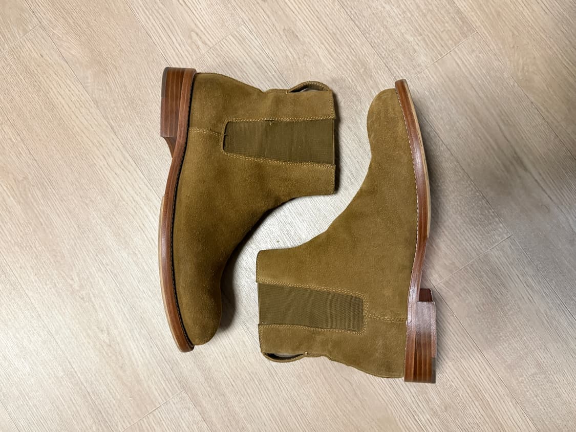 로스트가든 유니폼 첼시부츠 스웨이드 베이지 41.5 상품이미지7