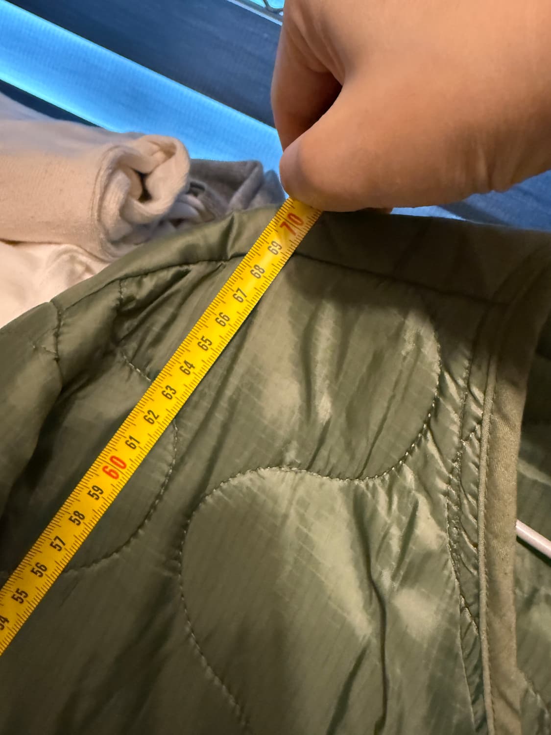 알파인더스트리 라이너 경량패딩 깔깔이 XS 상품이미지7