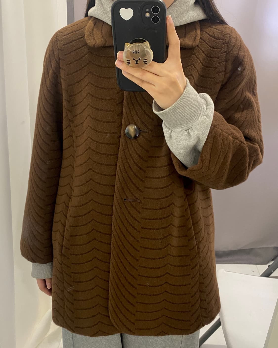 일본 빈티지 무드 앙고라 울 자켓 🍂 상품이미지2