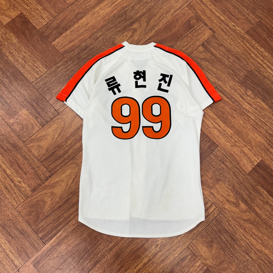 100 NEPOS 한화이글스 류현진 마킹 유니폼  상품이미지2