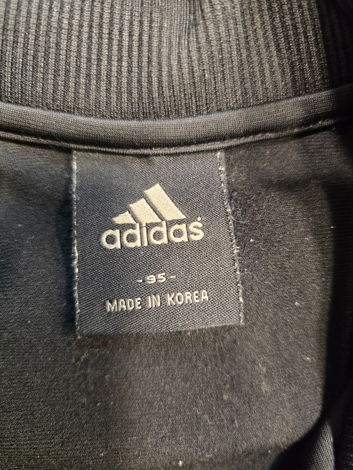 아디다스 블랙 금장 삼선 큐빅 져지 트레이닝복 95 상품이미지8