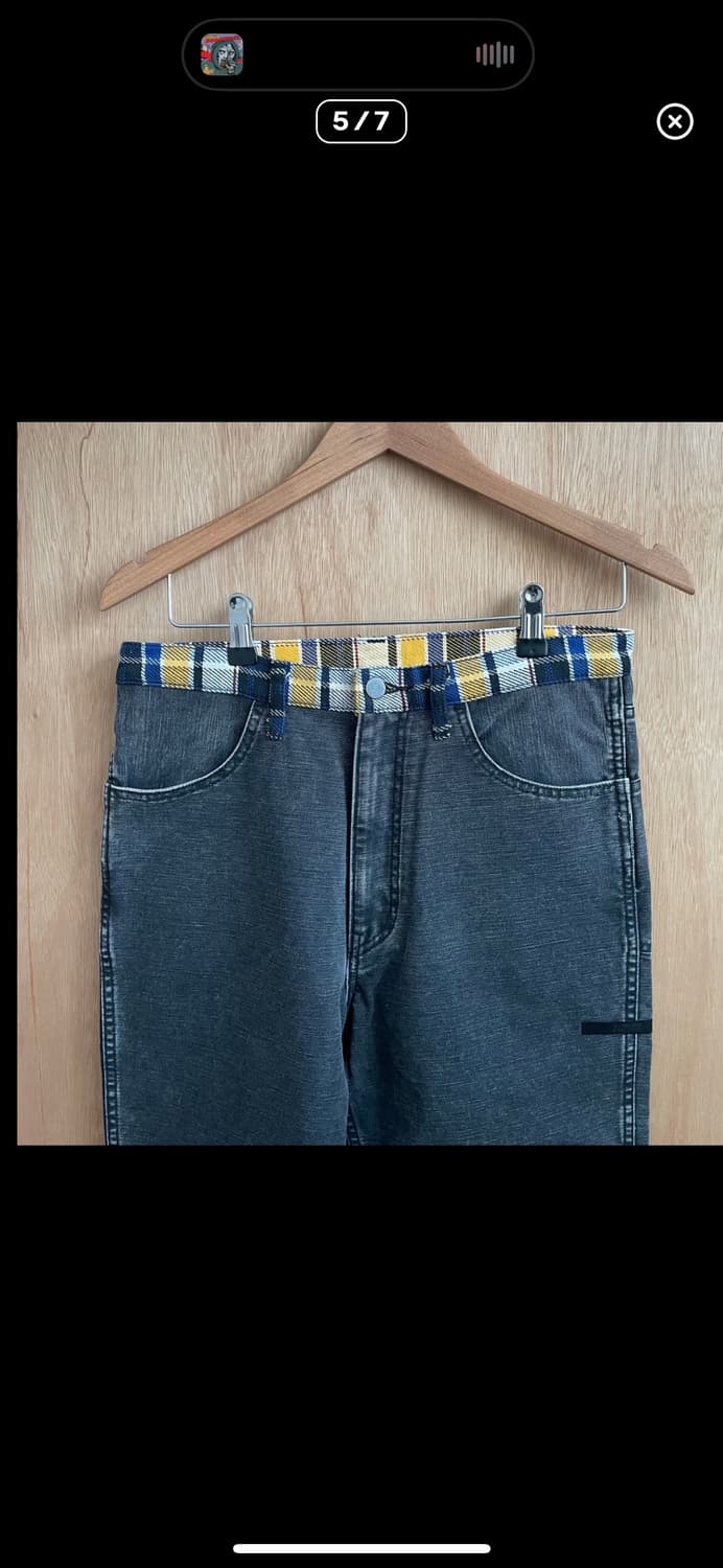 엔할리우드 체크 벨트 팬츠 상품이미지5