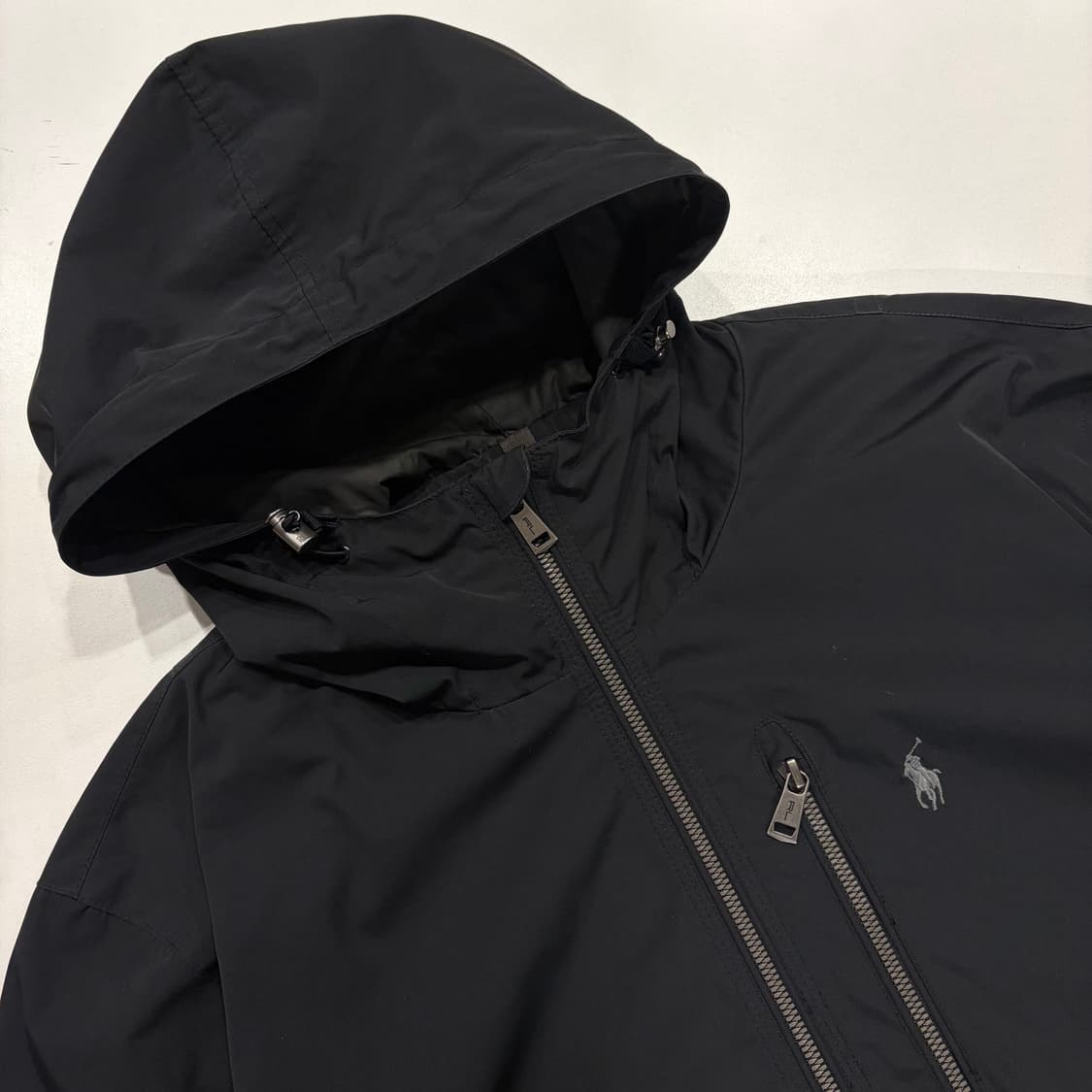 [M] 폴로 랄프로렌 토렌쉘 신형 블랙 후드 바람막이 B503 상품이미지3