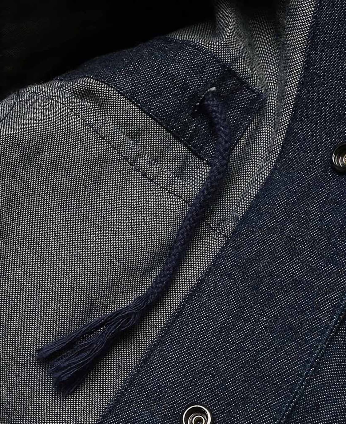 쉽스 [Ships] 제트 블루 데님 피쉬테일 필드 자켓 상품이미지7