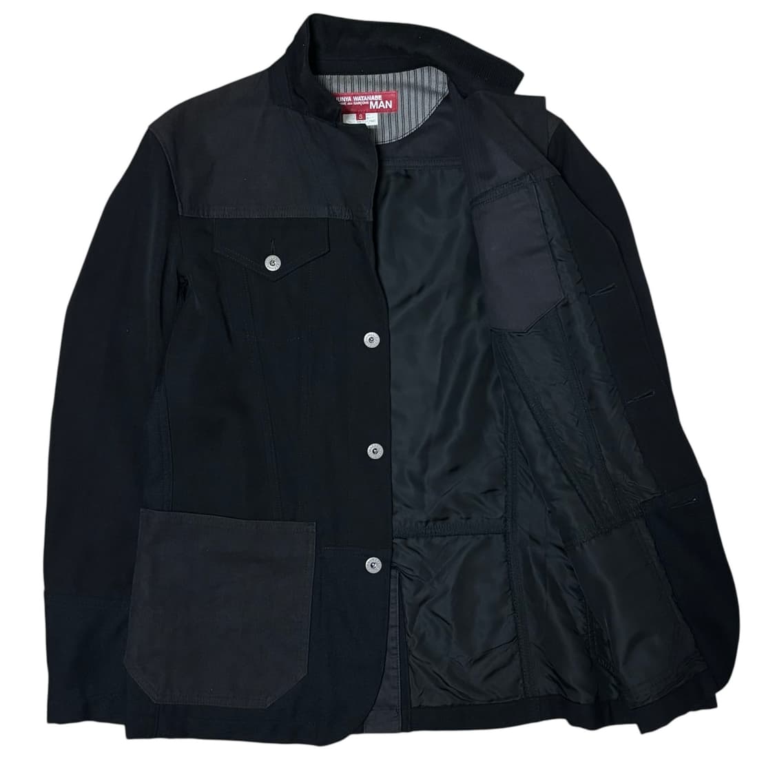 [S]준야와타나베 맨 x 리바이스 15AW 믹스 원단 타입3 변형 재킷  상품이미지5
