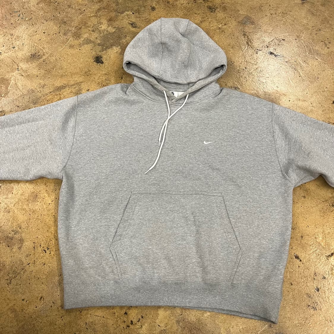 [정품/3XL] 나이키 스우시 후드티 그레이 Nrg b16 상품이미지3