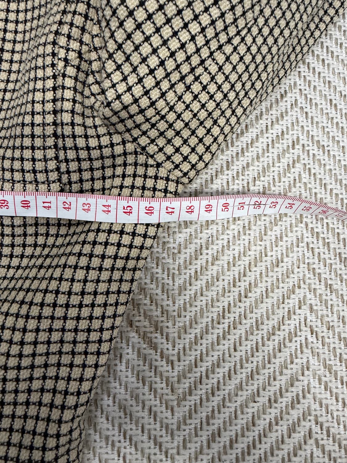 정품) 발렌티노 체크 패턴 자켓 스커트 셋업 6 상품이미지3