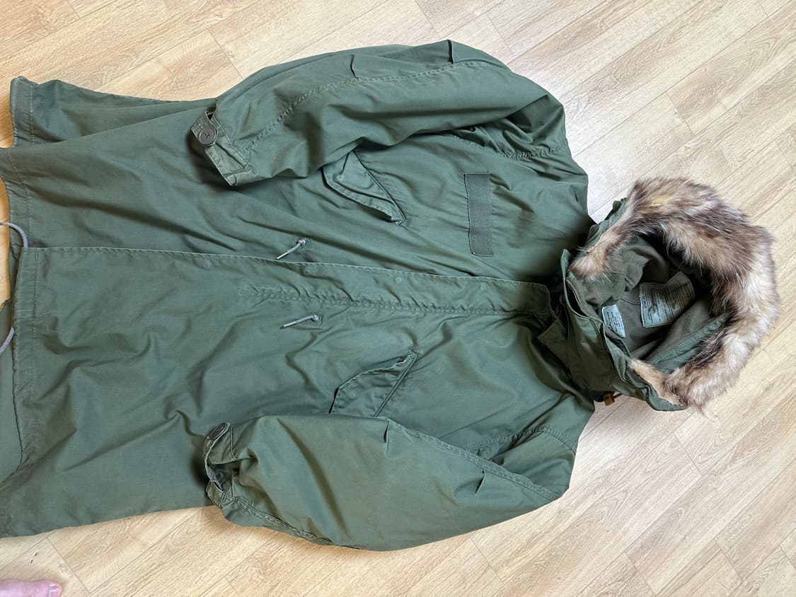 M65 Fishtail XS / 오리지널 (외피+내피+코요테 털 후드) 상품이미지1