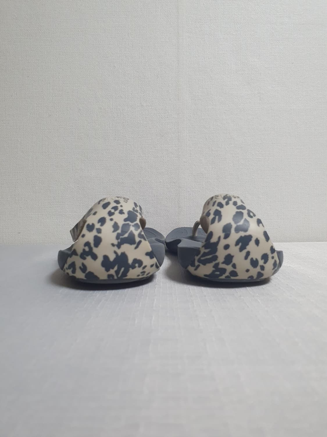 240mm 크록스 쪼리 섹시 레오파드 프린트 플립플랍 상품이미지4