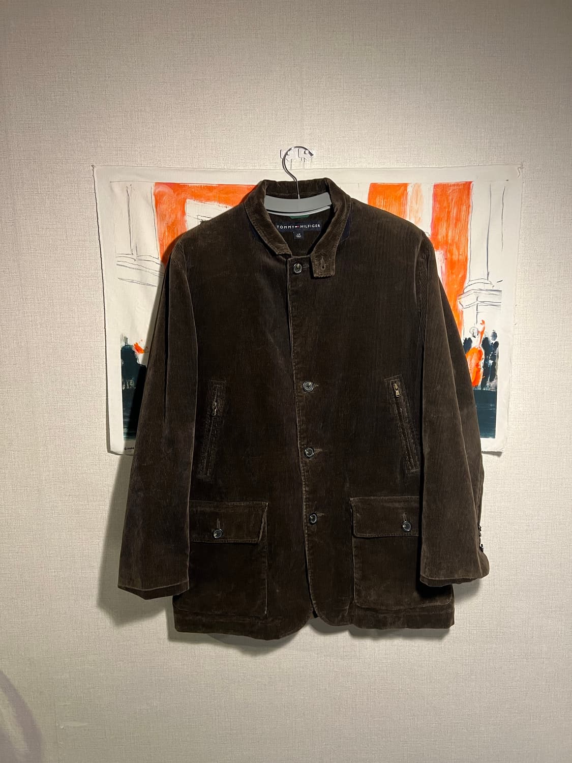 타미힐피거 코듀로이 코트 상품이미지2