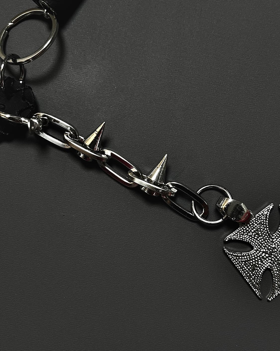 플러스 레더 카라비너 키링 상품이미지5