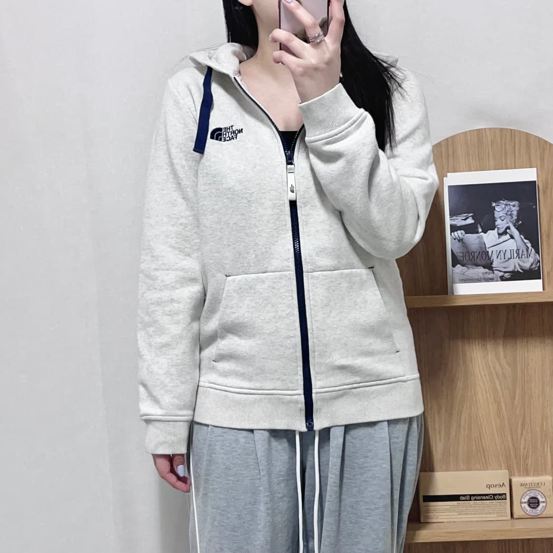 [정품] 노스페이스 오트밀 기모 후집 [ 95 ] 상품이미지2