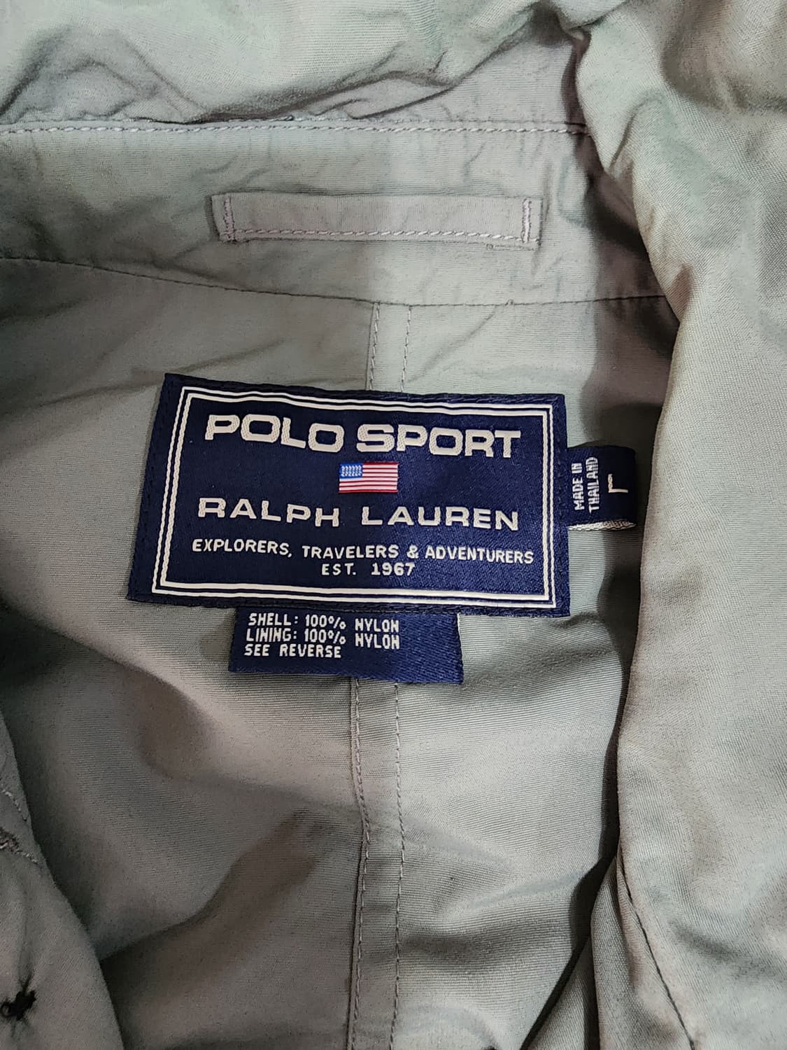 폴로스포츠 올리브색 코트 상품이미지3