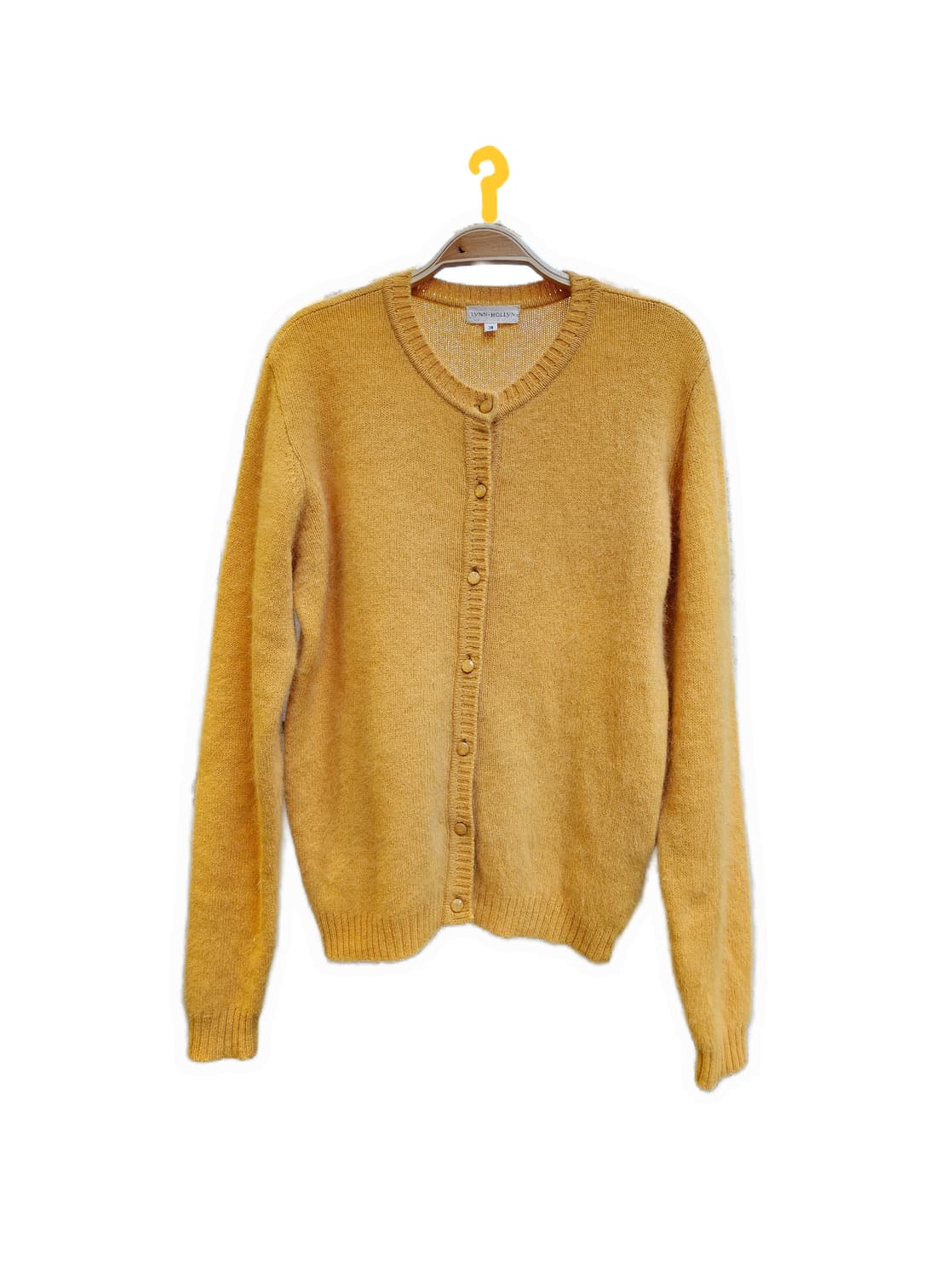 Japan 옐로우 앙고라 가디건 상품이미지1