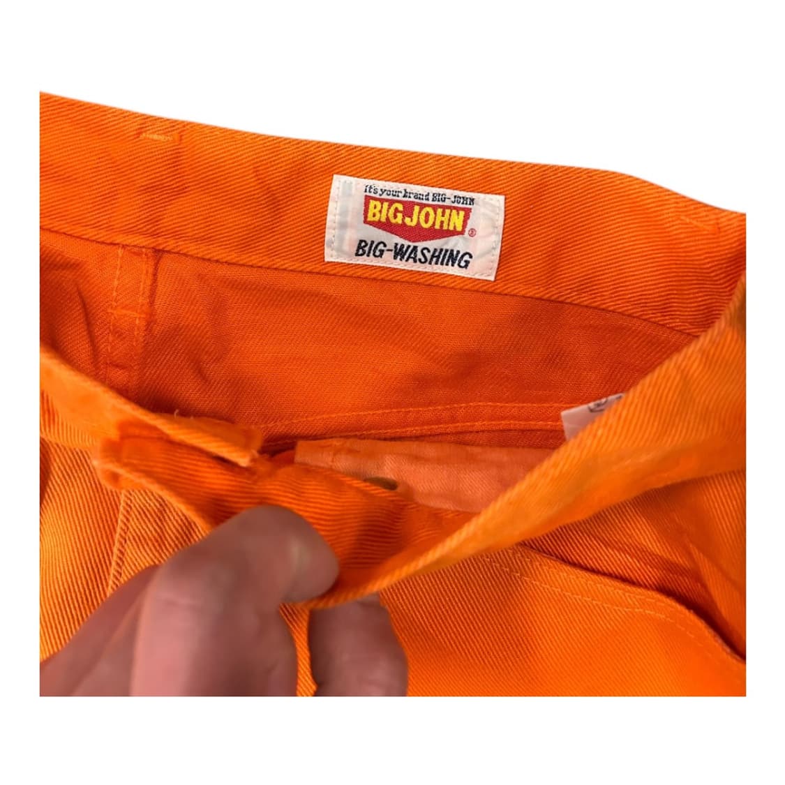 M) 빅존 오렌지 스트레이트 데님팬츠 BD-070 상품이미지3