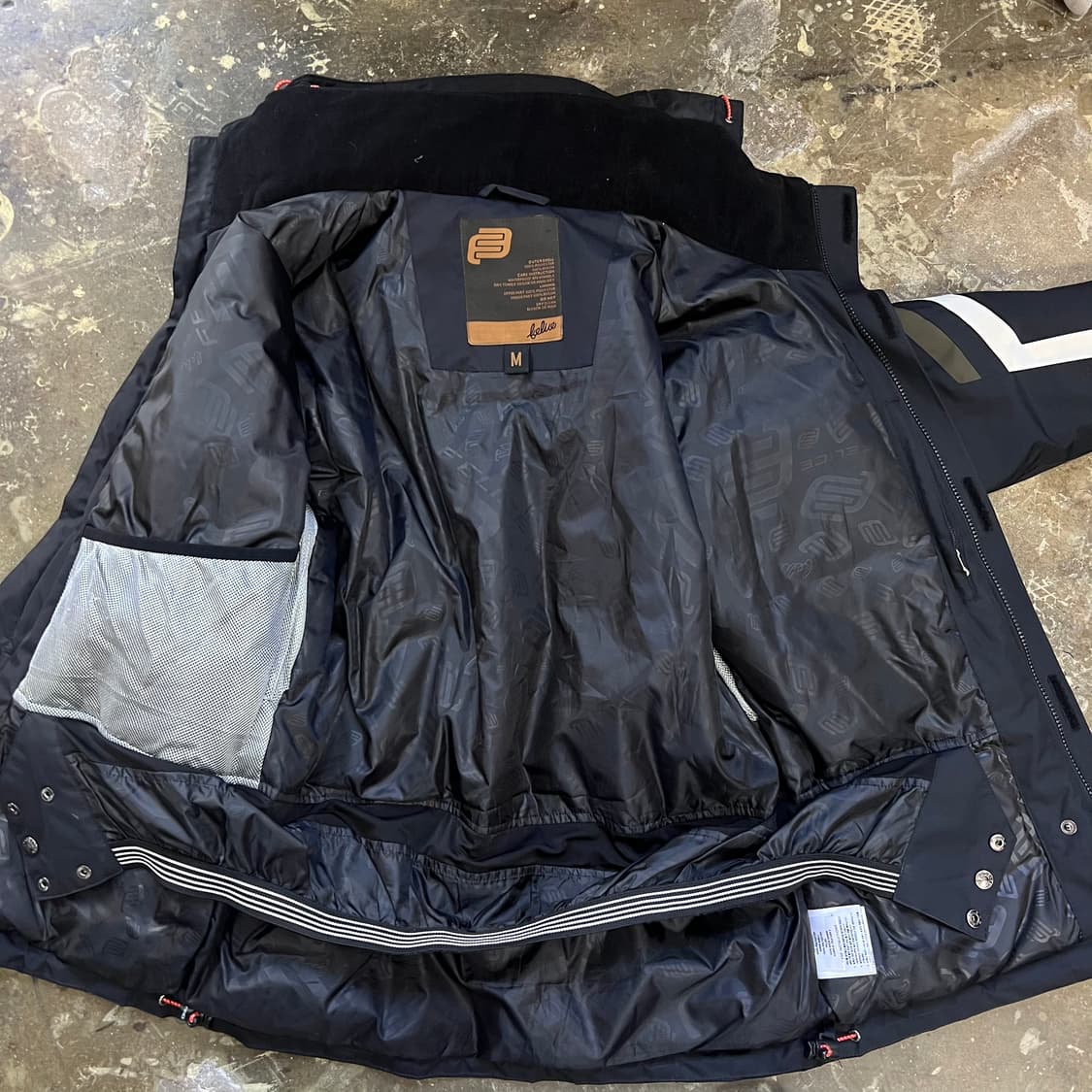 M) 펠리체 상의 버튼 하의 보드복 상하의 세트 스키복 셋업 상품이미지4