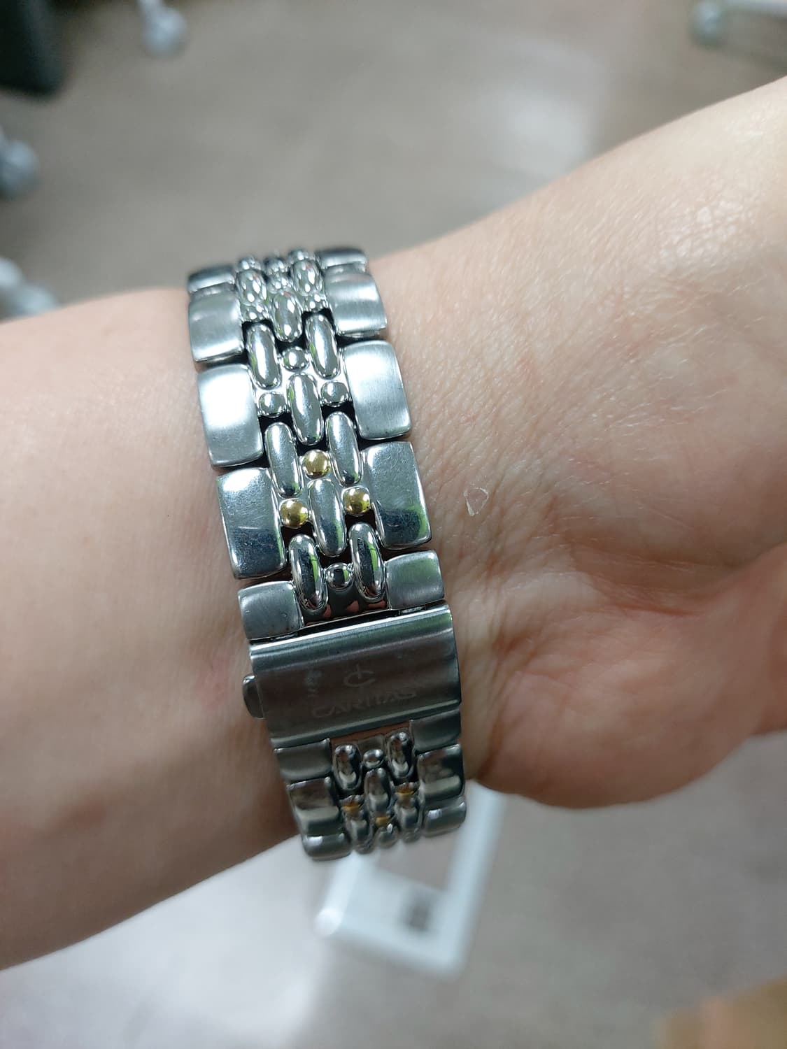 카리타스 남성 메탈 시계 상품이미지5