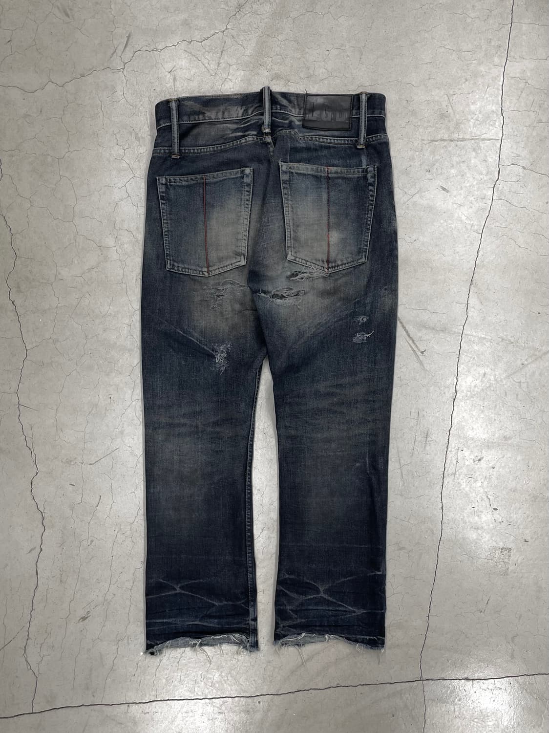 L.G.B Washed Denim pants (25) 상품이미지2