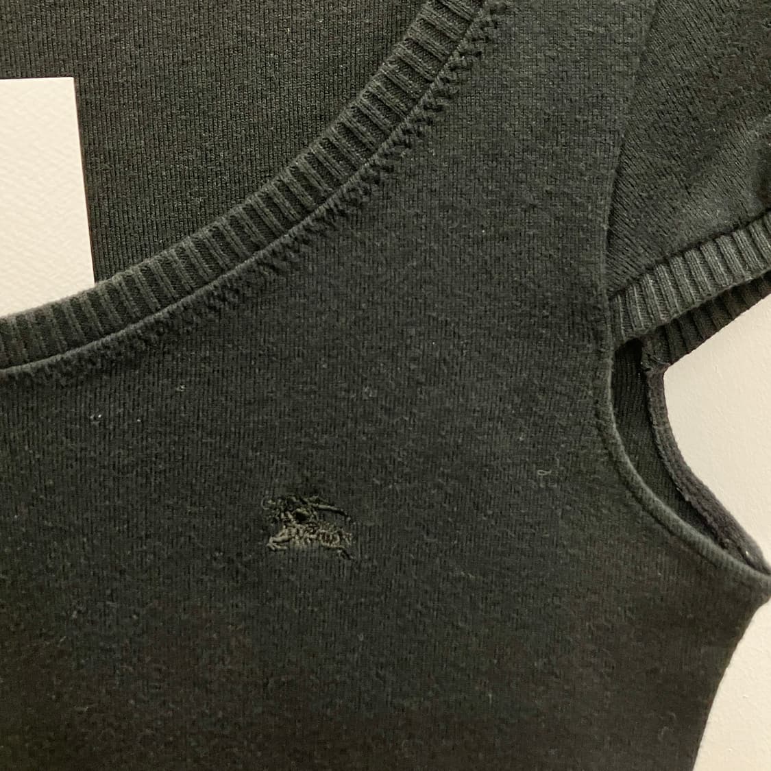 버버리 반팔 코튼 블라우스 상품이미지4