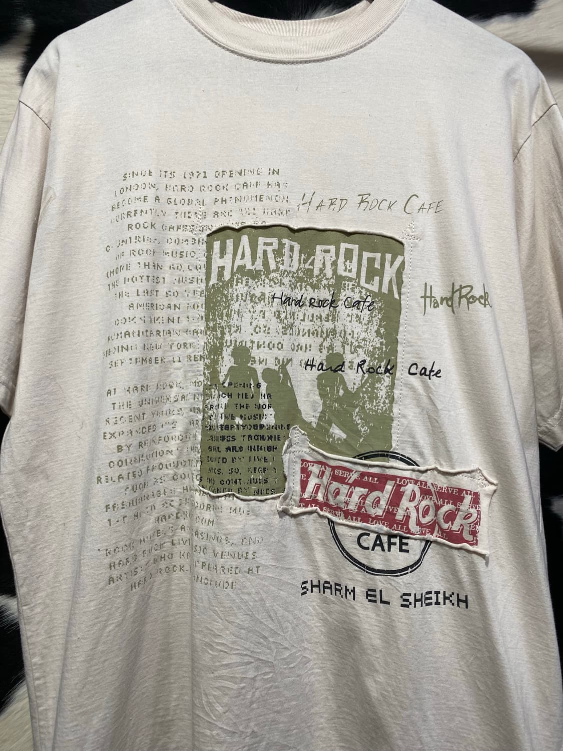 Hard Rock Cafe 빈티지 프린팅 반팔 티셔츠 상품이미지3