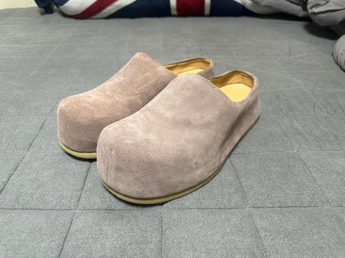 디앤에스알 맘모스 스웨이드 뮬 핑크 280 상품이미지2