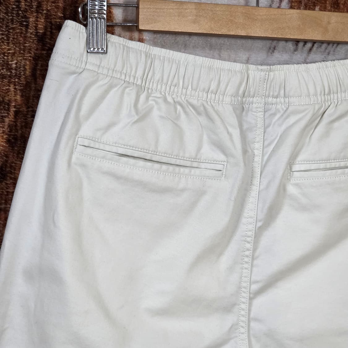 GAP 화이트 밴딩 코튼 팬츠 상품이미지5