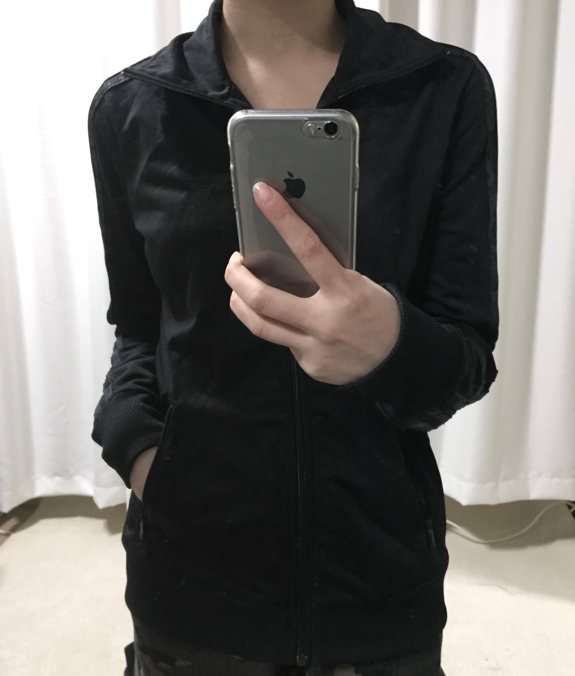 아디다스 뱀피 올블랙 파이어버드 져지 트랙탑 90 상품이미지1