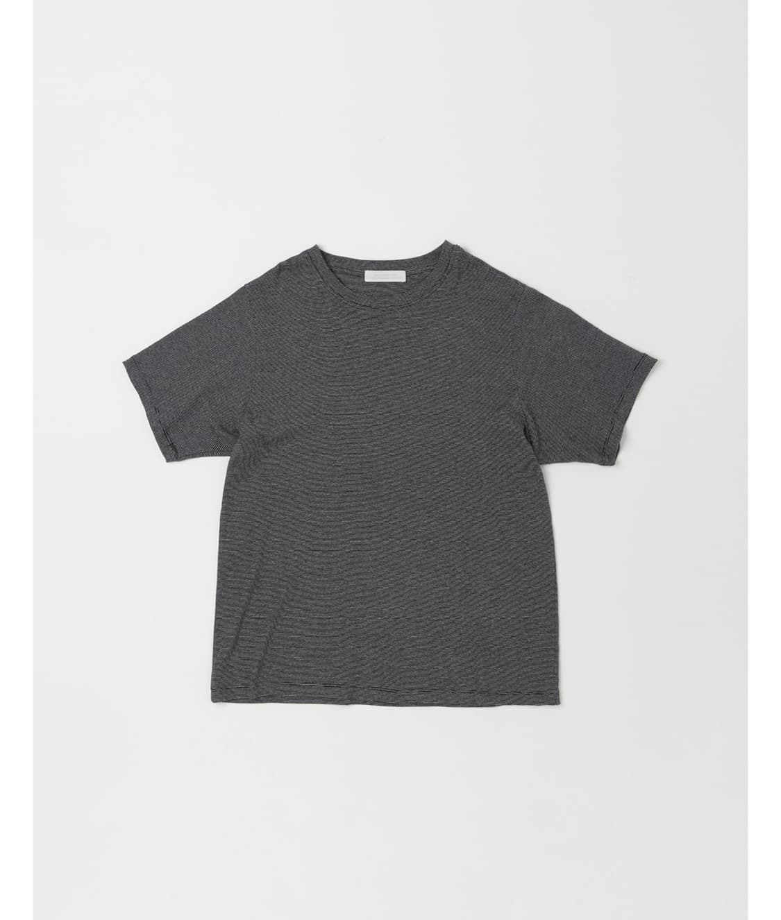 낫띵에브리띵 RELAXED STRIPE TEE IN BLACK 상품이미지2