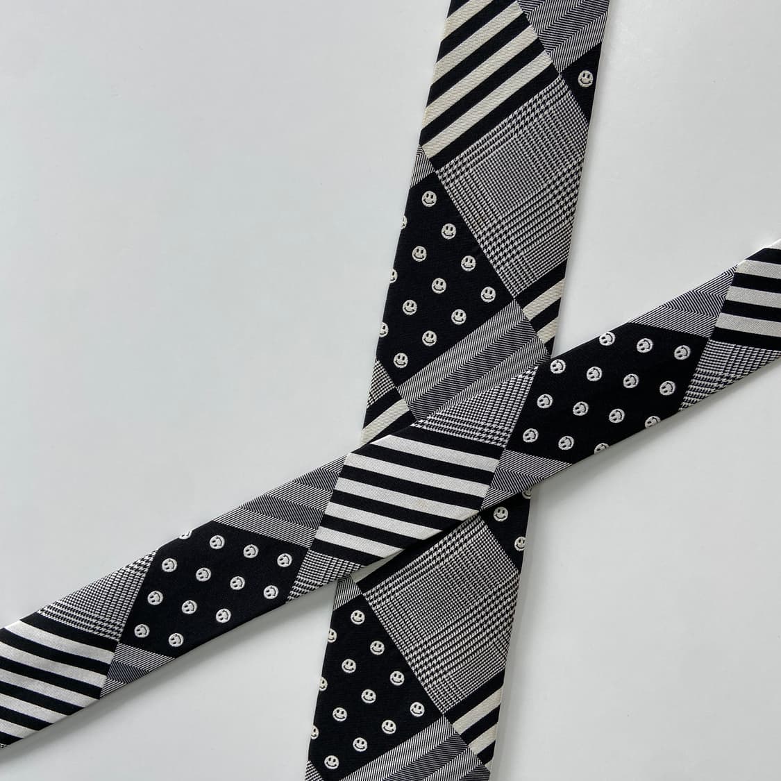 빔즈하트 (BEAMS HEART) 정품 명품 스마일 넥타이7.3cm 상품이미지4