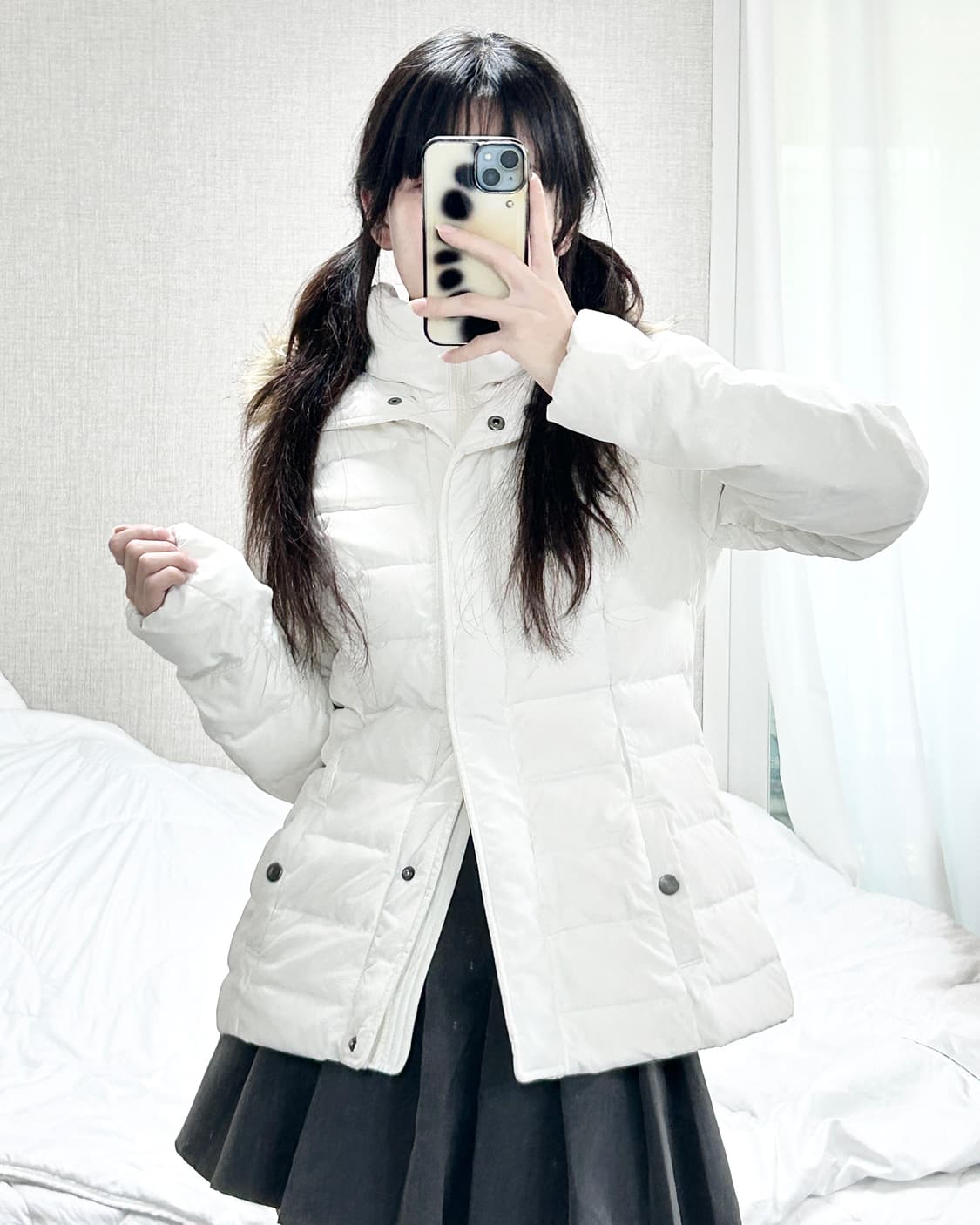 아베크롬비 울프죠 화이트 패딩 상품이미지4