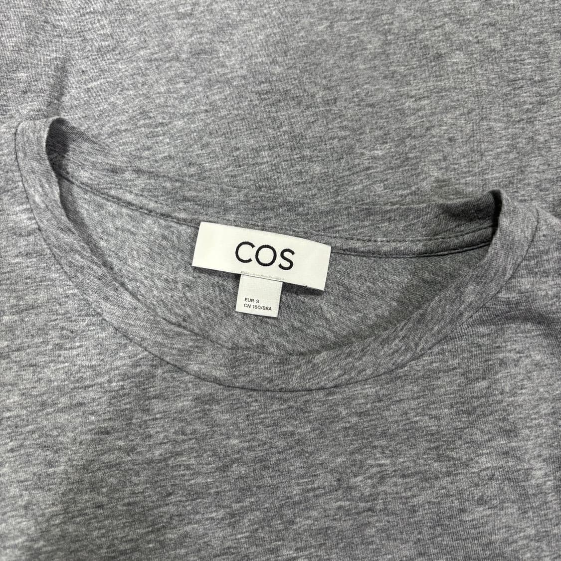 우먼S COS 코스 그레이 핑거홀 긴팔 롱슬리브 상품이미지4