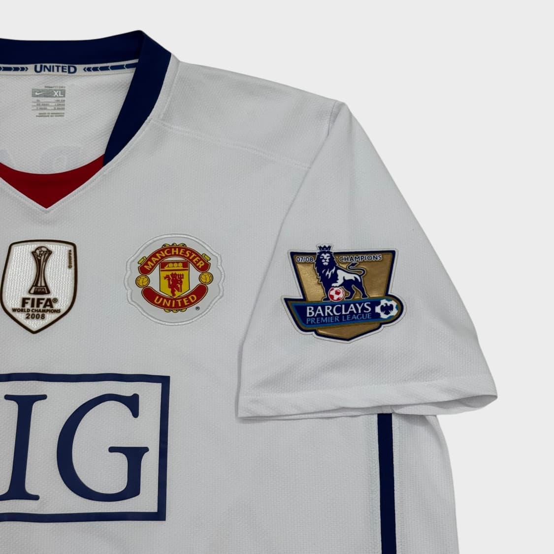 08-09 맨체스터 유나이티드 어웨이 No.13 박지성 상품이미지5