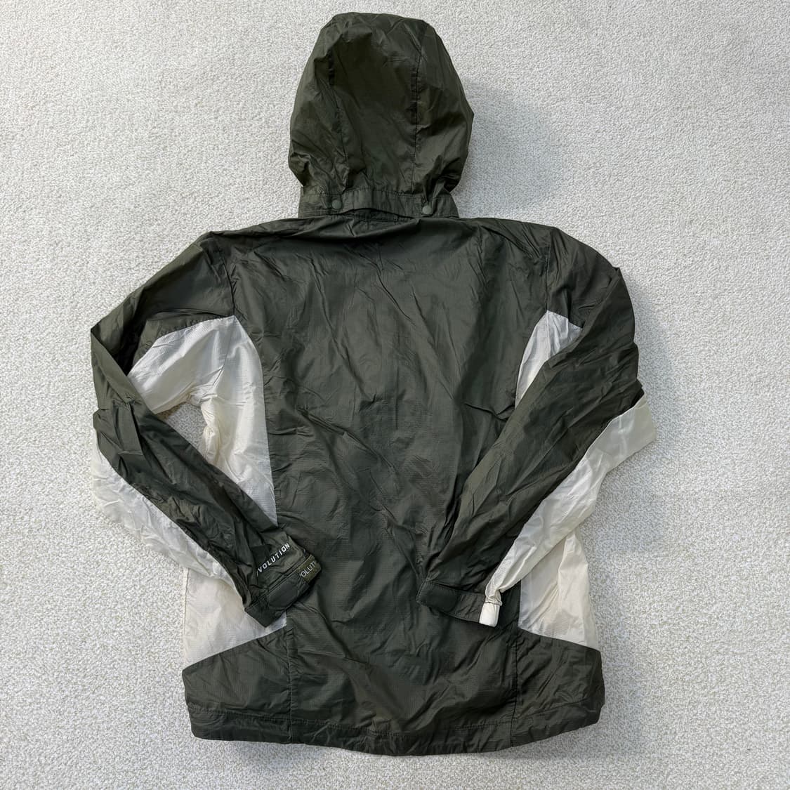 [M] 네파 카키 등산 윈드 후드 바람막이 1230T1 상품이미지2