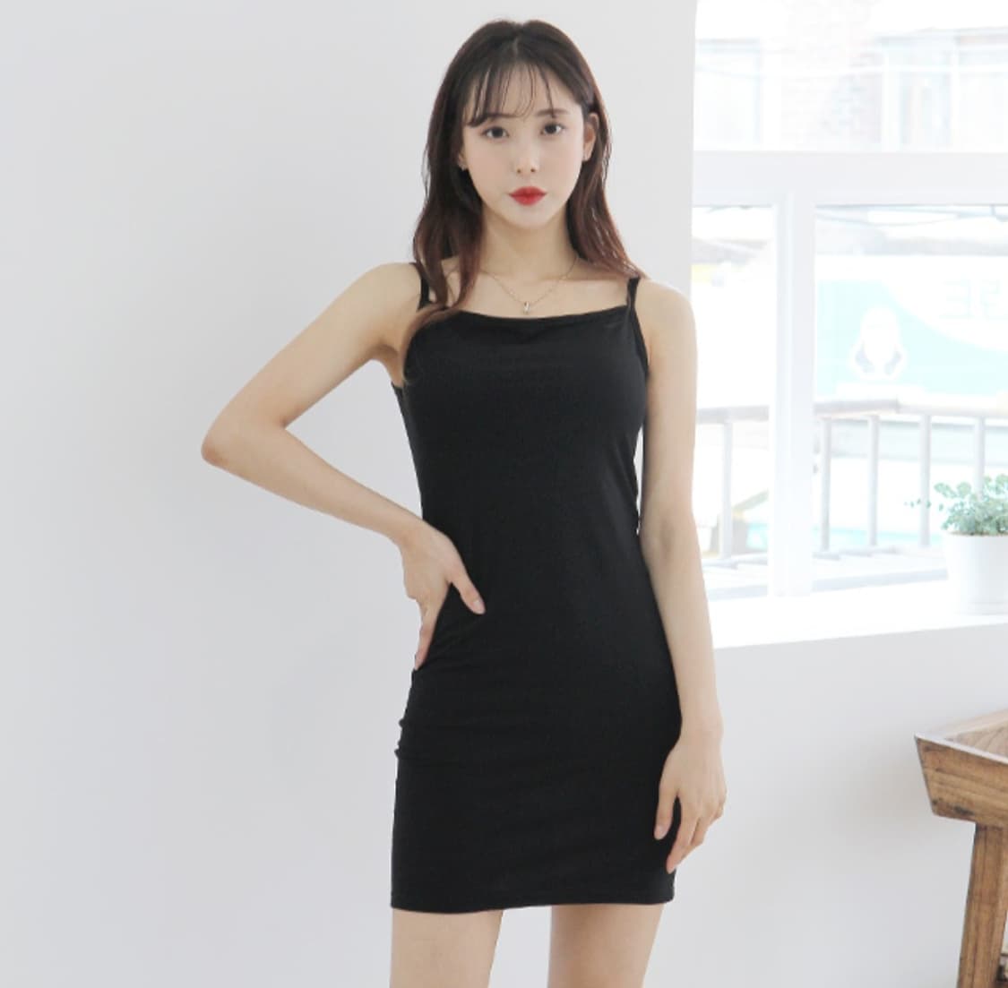 샵사이다 니트 롱 원피스 [새상품] 상품이미지8