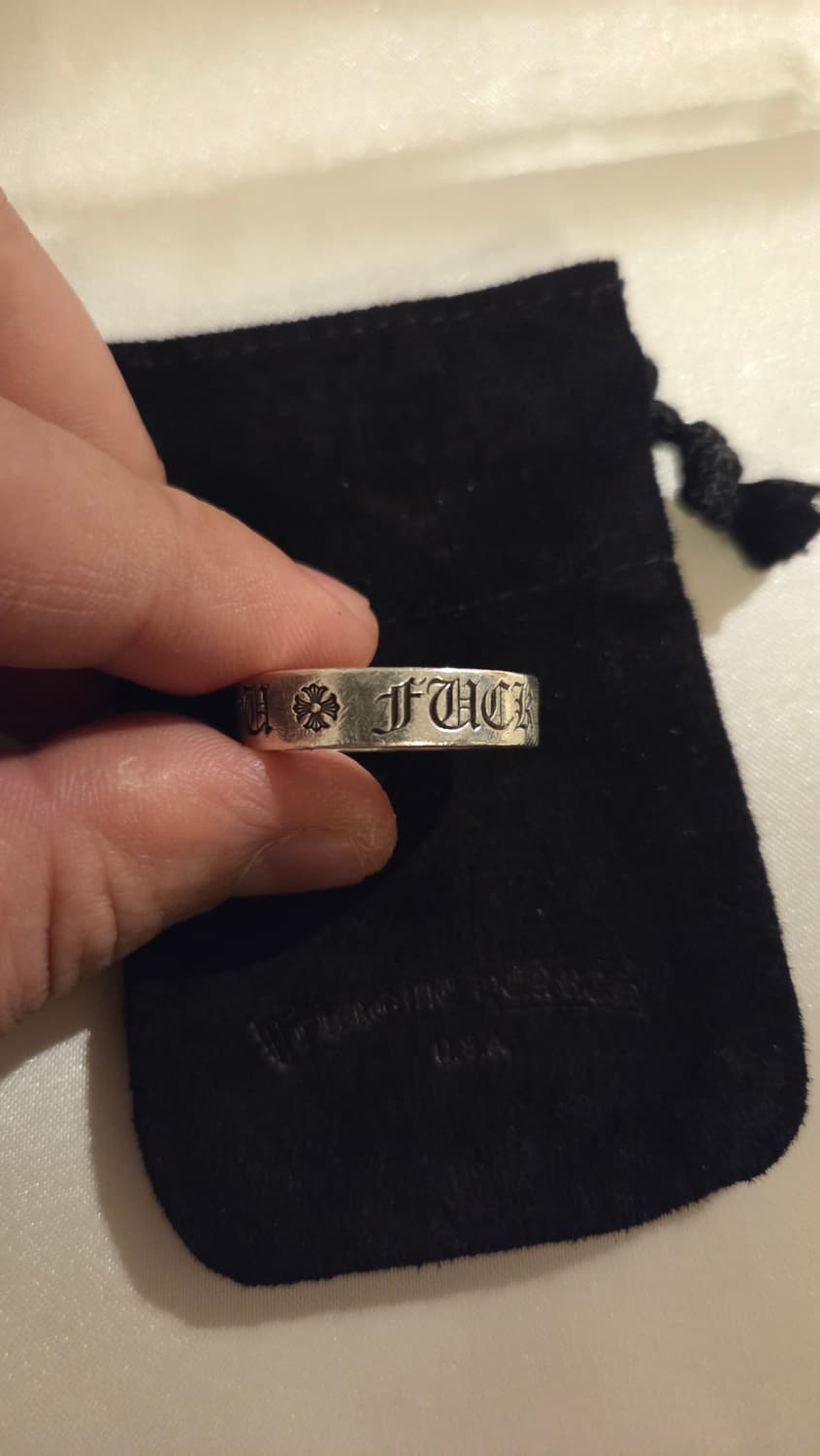 크롬하츠 퍽유링 6mm 상품이미지5