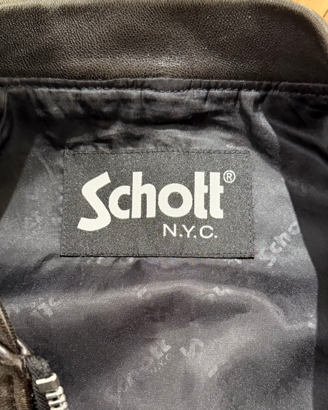 쇼트 다크브라운 램스킨 레더 자켓 상품이미지8