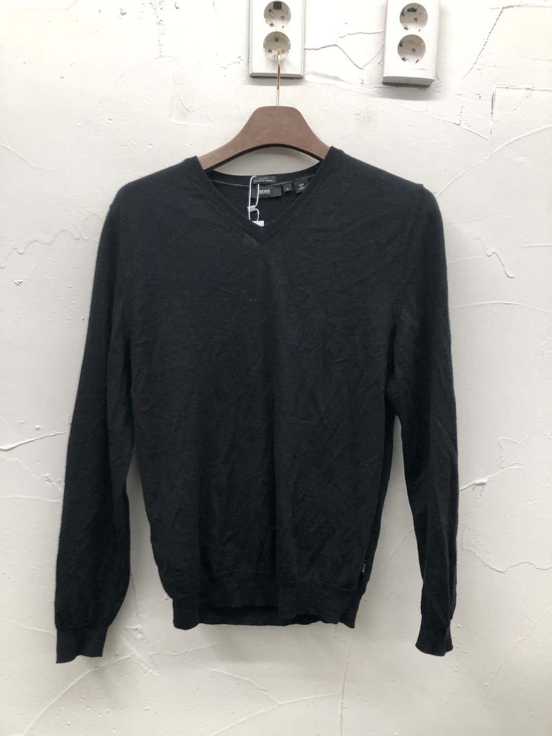 보스 메리노 울 니트 상품이미지1