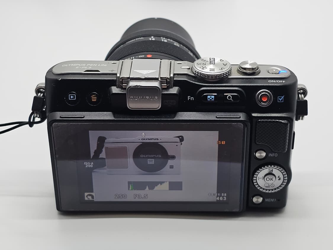 올림푸스 PEN Lite E-PL3 미러리스 카메라 상품이미지6