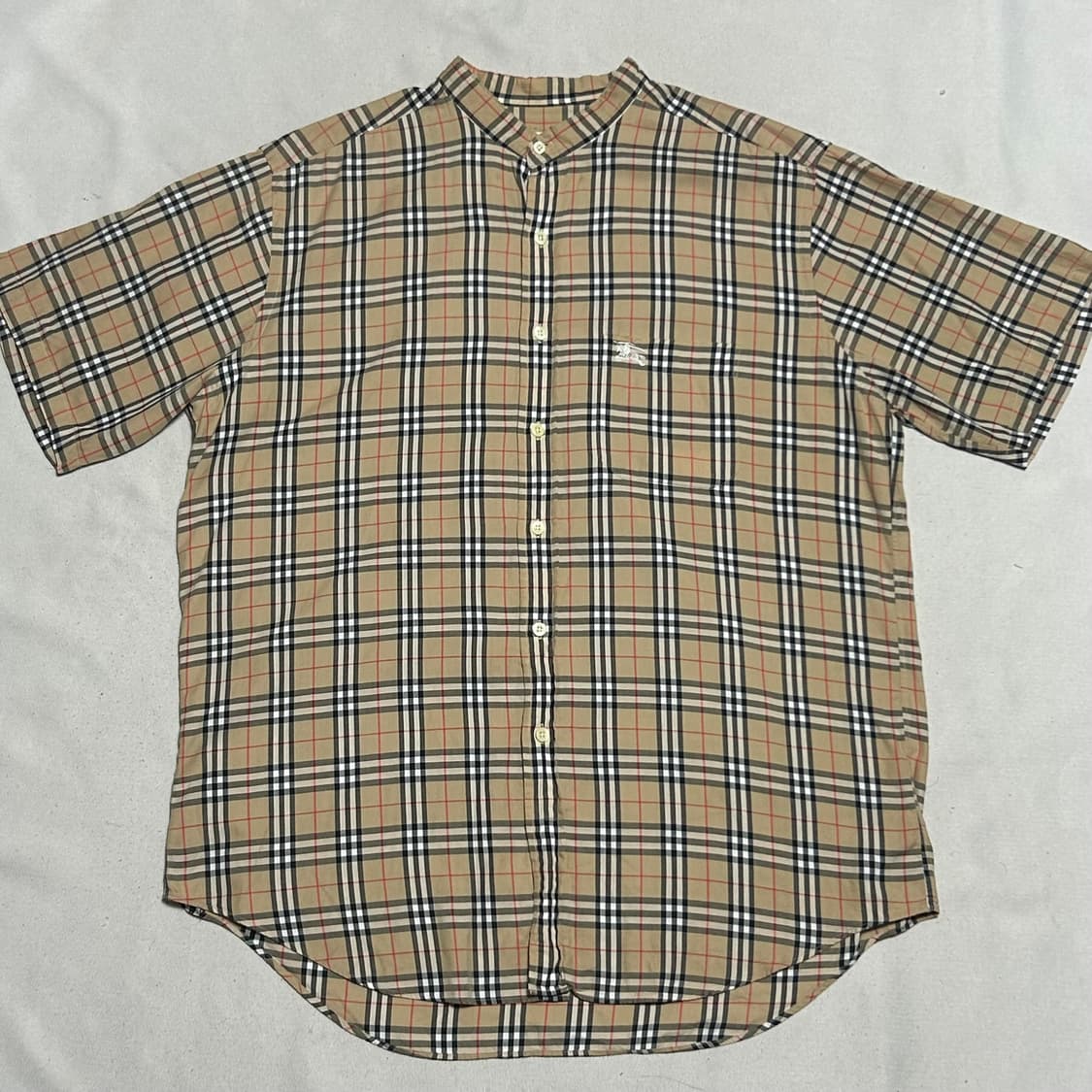 🫶🏻 버버리 노바체크 반팔 셔츠 🫶🏻 상품이미지1
