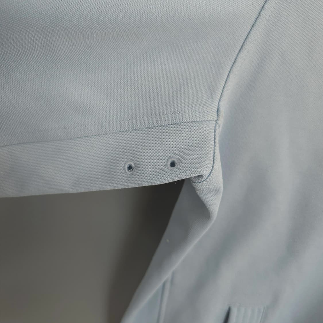 뉴발란스 New Balance 로고 라인 배색 트랙자켓 라이트블루 XL 상품이미지4