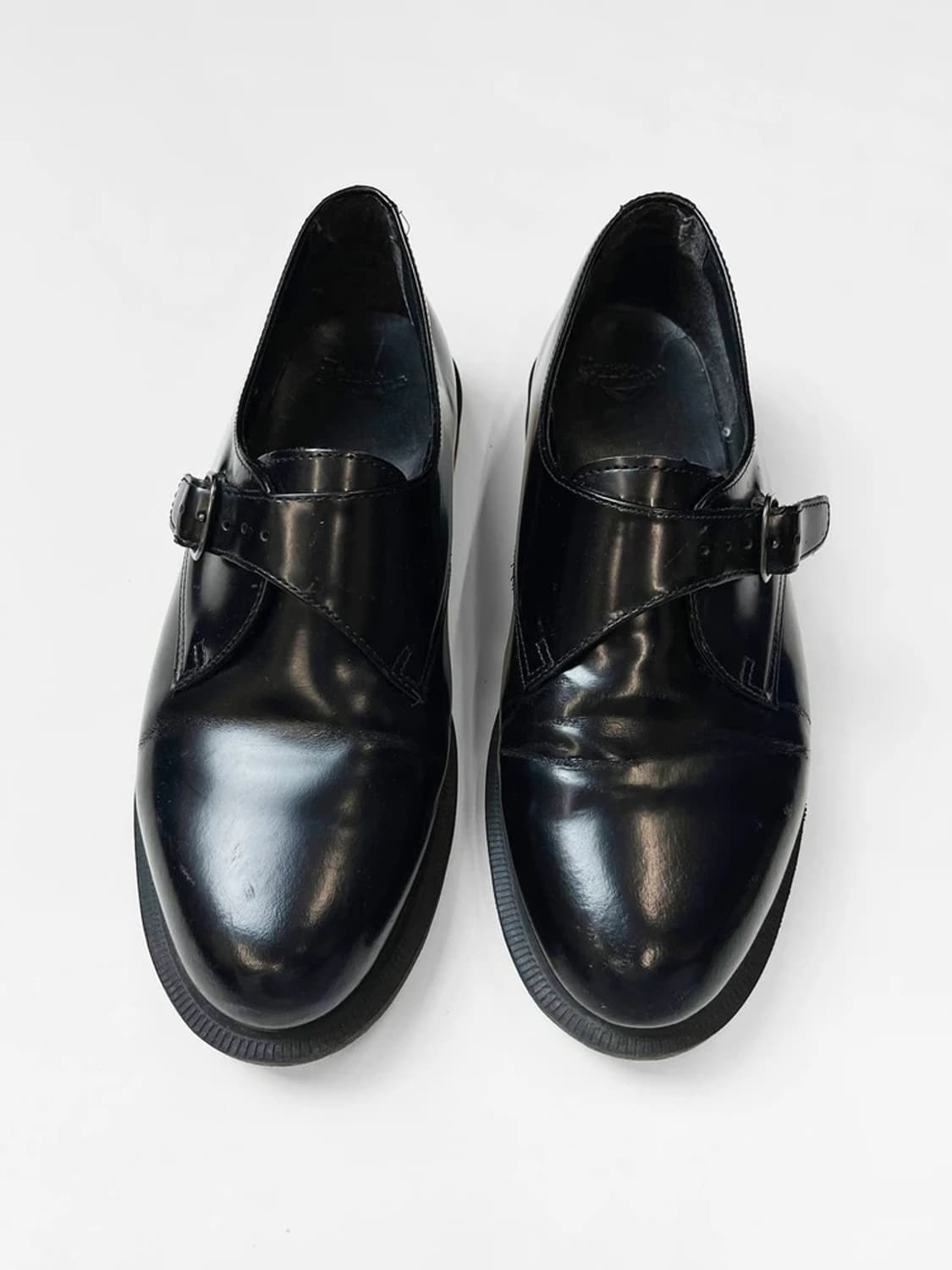 닥터마틴 론 몽크 스트랩 블랙 워커 A1483 상품이미지4