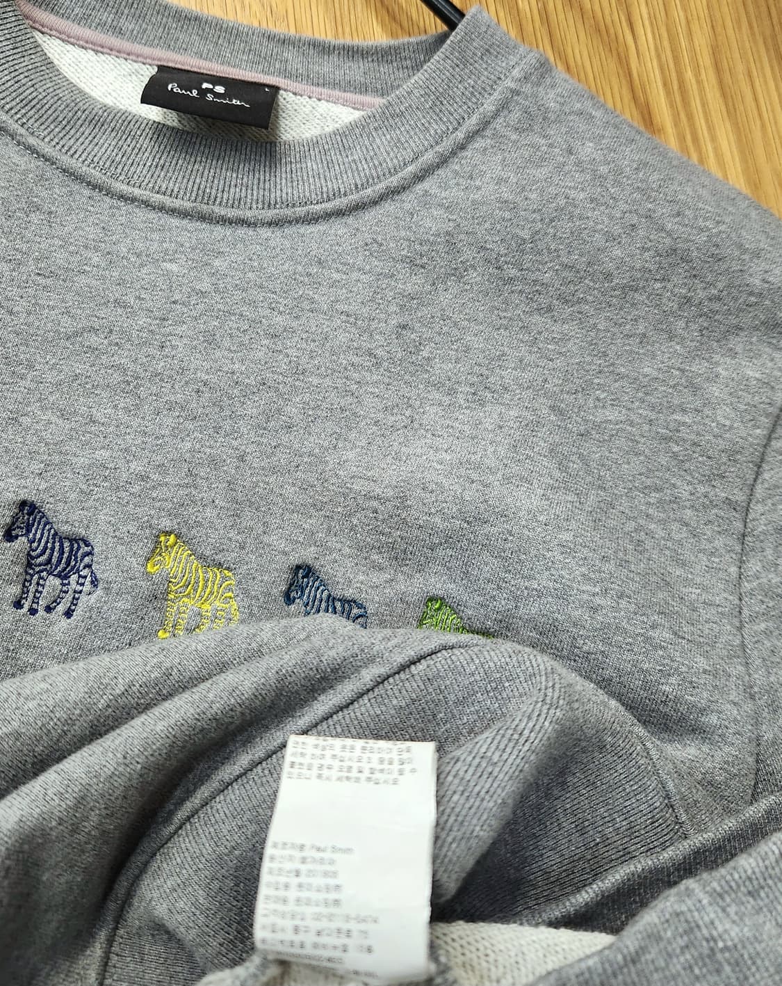 폴스미스 시그니처 지브라 남성맨투맨 상품이미지6