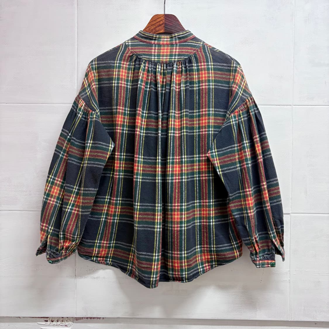 코튼 벌룬 일본빈티지 모리걸 블라우스  상품이미지5