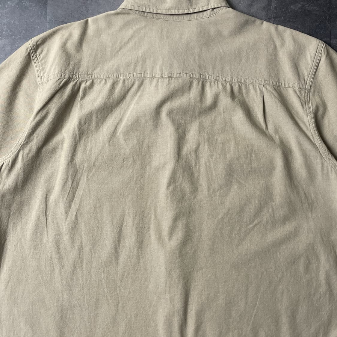 CARHARTT 칼하트 빈티지 베이지 코튼 워크 반팔 셔츠 A00793 상품이미지8